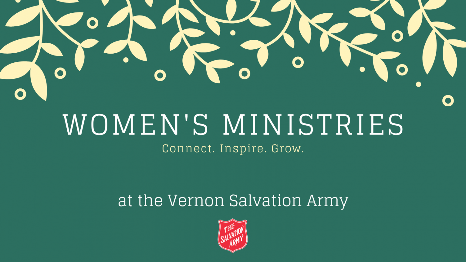 Women's Ministries The Salvation Army Vernon Community Church